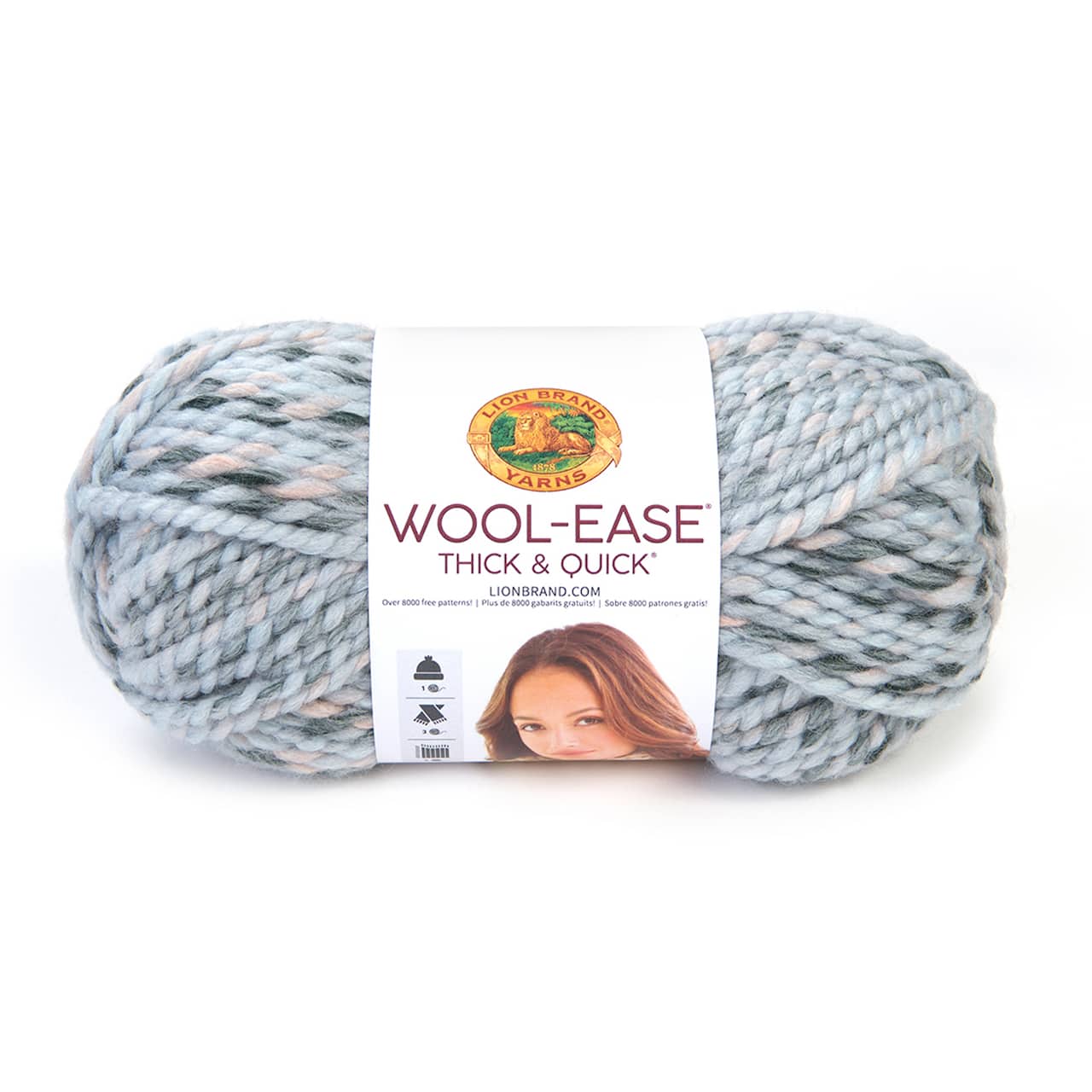 15 Pack: Lion Brand® Wool-Ease® Thick & Quick® Variegated Yarn